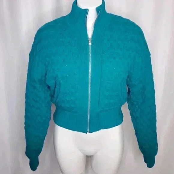 Urban Outfitters Sweater Puffer Jacket - Picture 1 of 4